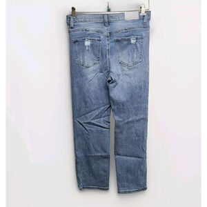 Women's Size 7/28 KENDALL & KYLIE Medium Wash Distressed Denim Blue Jeans
